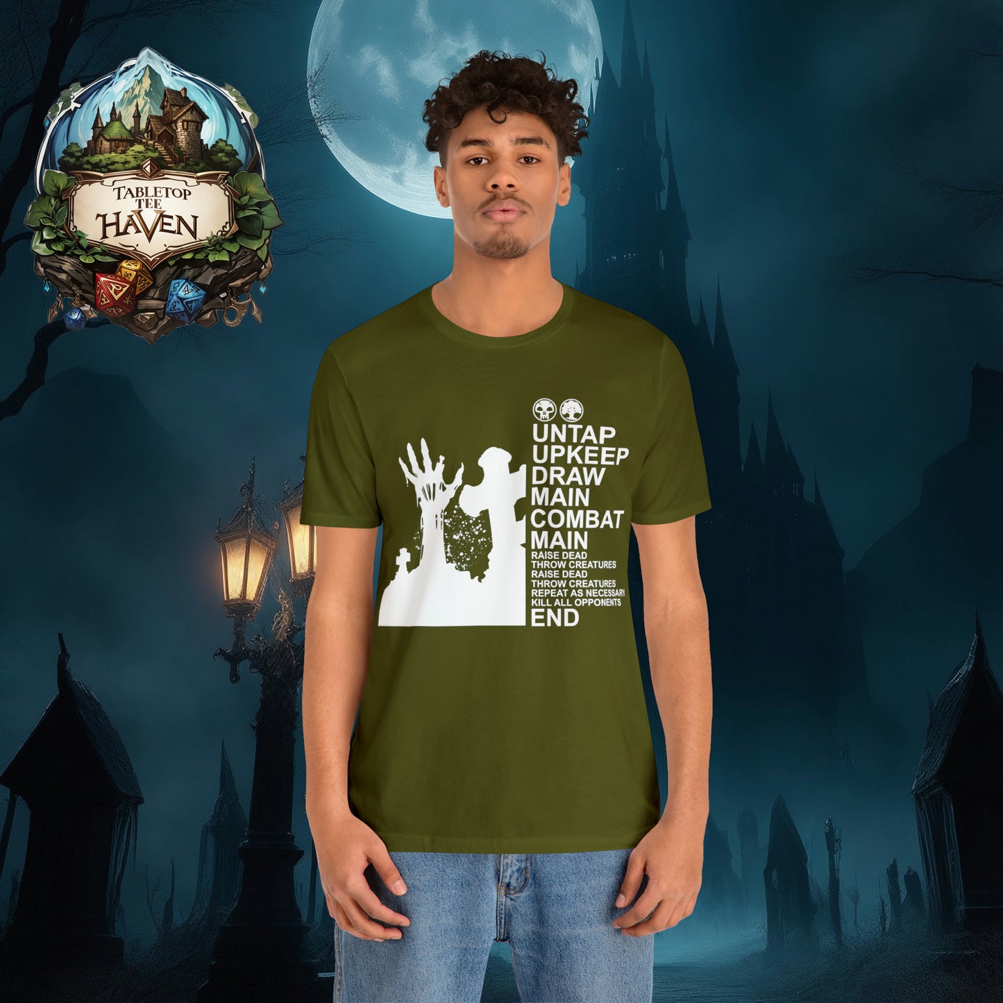 Commander Series - Jarad, Golgari Lich Lord | Unisex Jersey Short Sleeve Tee