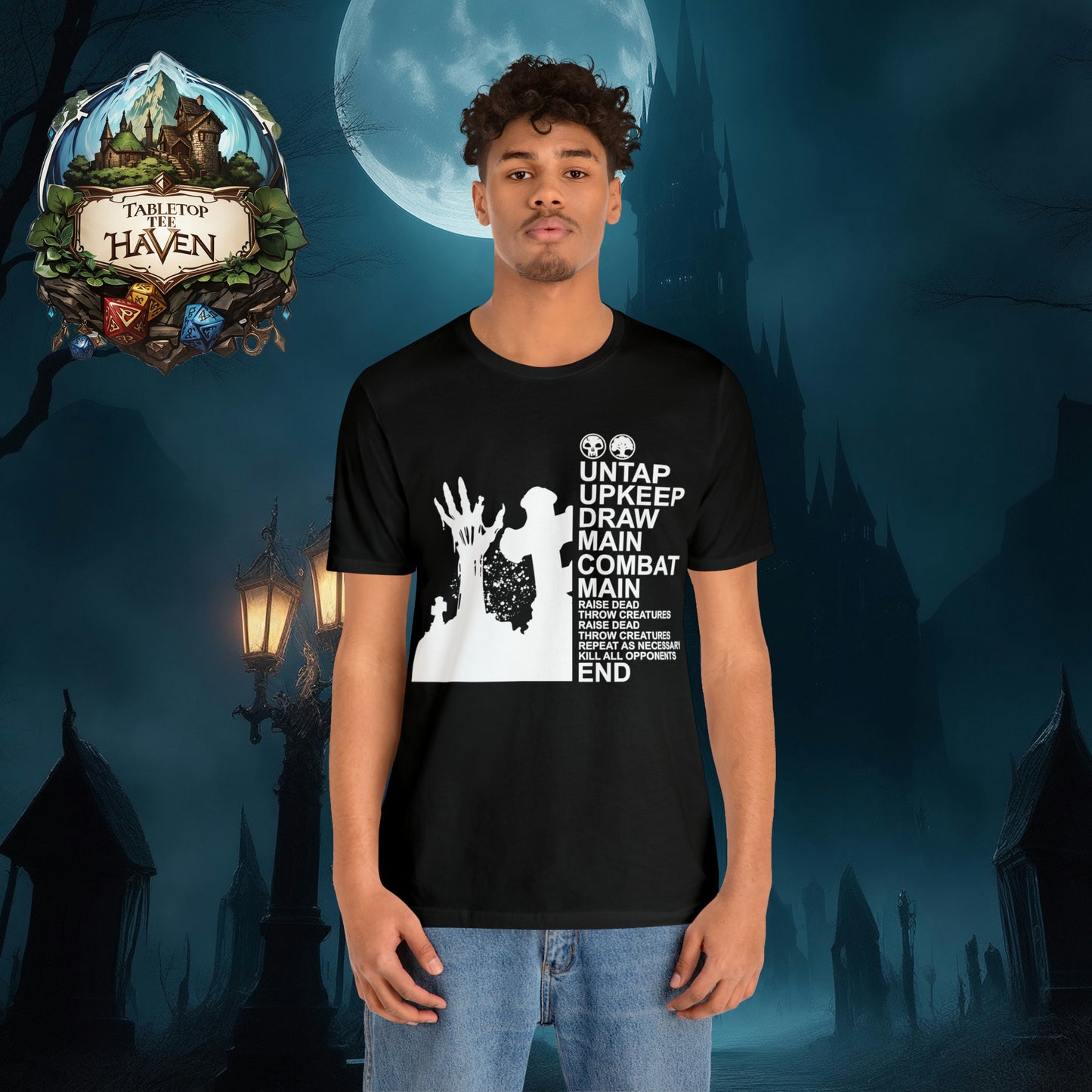 Commander Series - Jarad, Golgari Lich Lord | Unisex Jersey Short Sleeve Tee