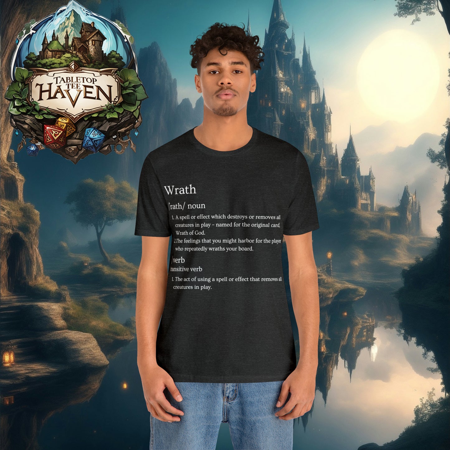 MTG Wrath Definition | Unisex Jersey Short Sleeve Tee