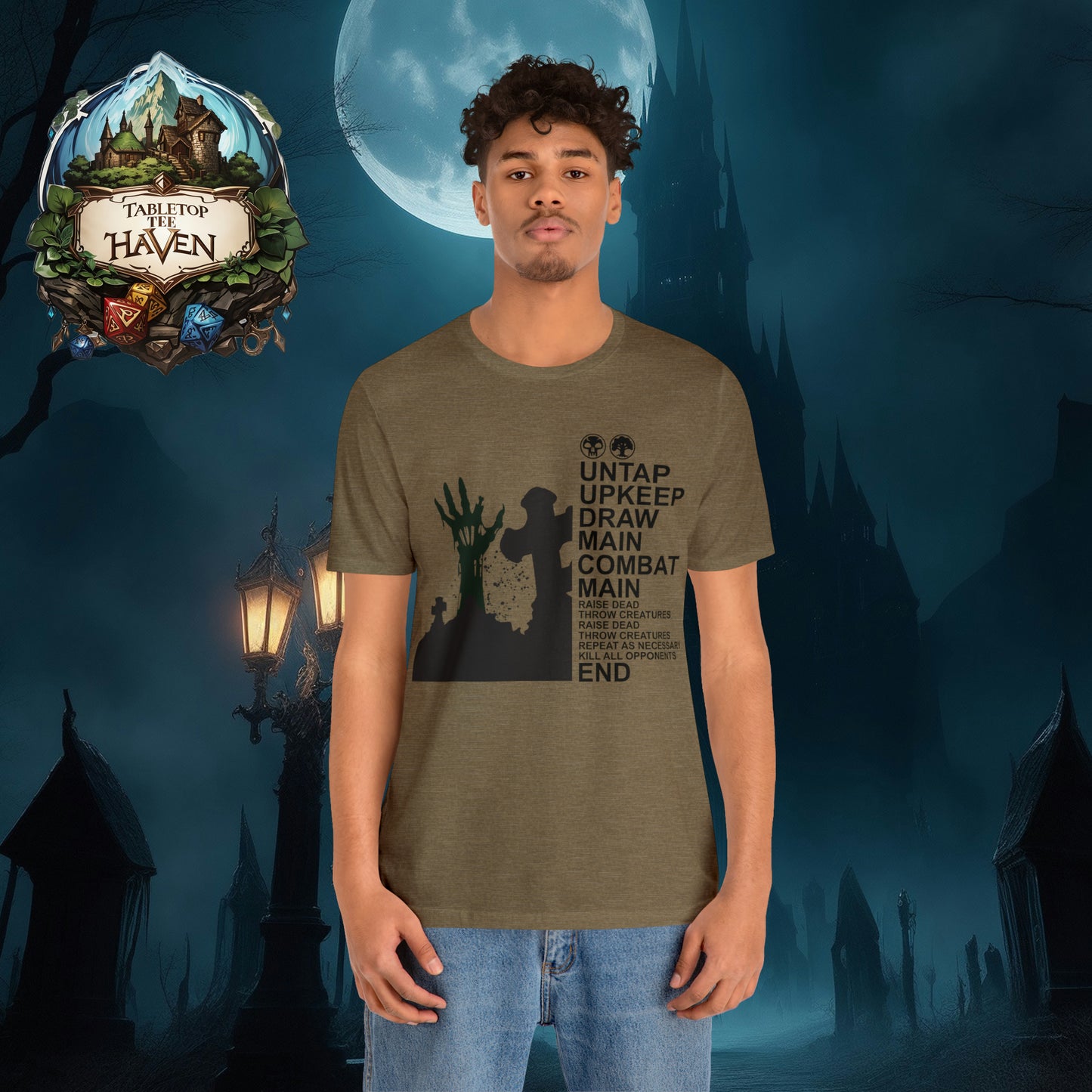 Commander Series - Jarad, Golgari Lich Lord | Unisex Jersey Short Sleeve Tee