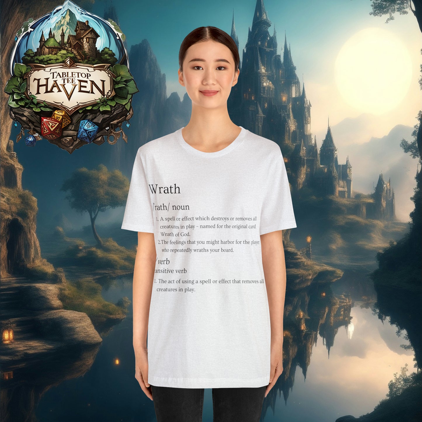 MTG Wrath Definition | Unisex Jersey Short Sleeve Tee