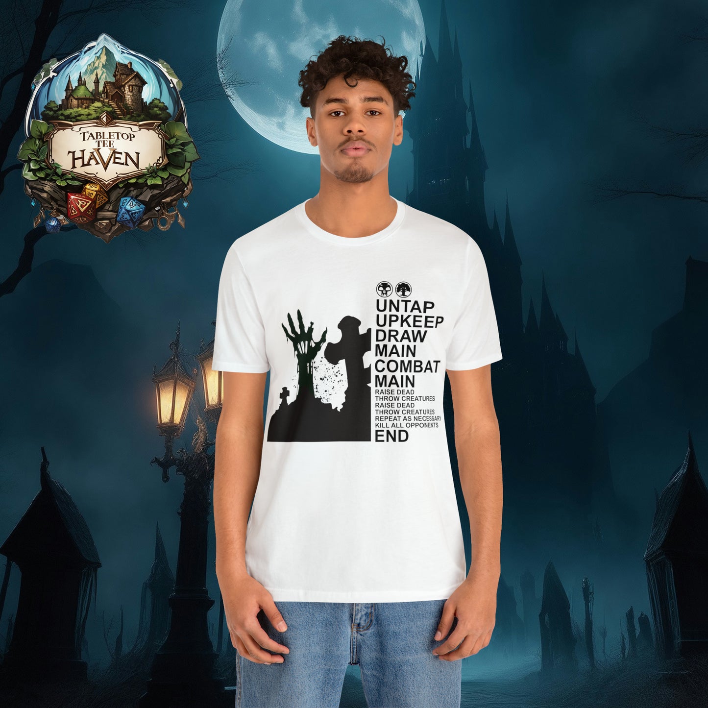 Commander Series - Jarad, Golgari Lich Lord | Unisex Jersey Short Sleeve Tee