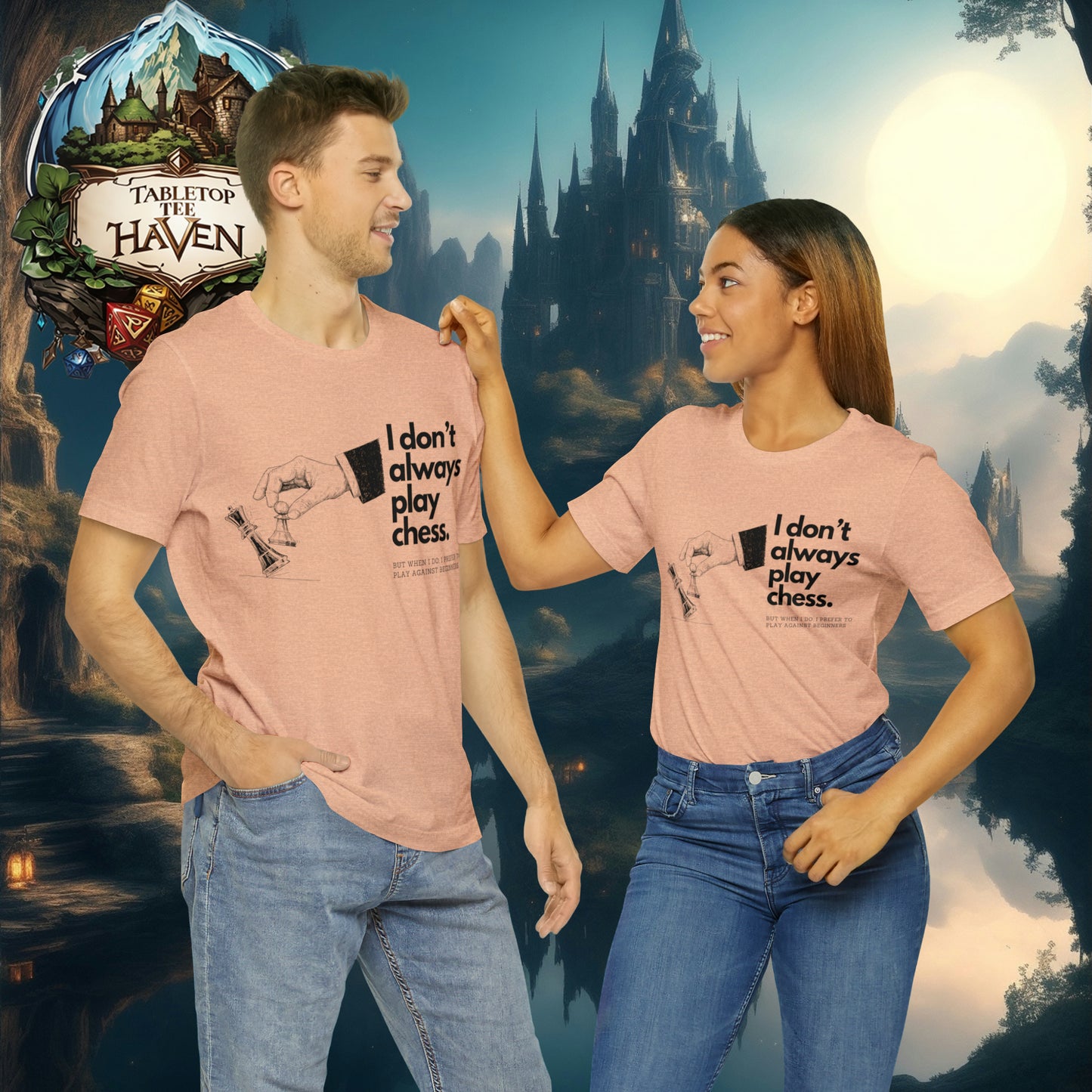 I Don't Always Play Chess | Unisex Jersey Short Sleeve Tee