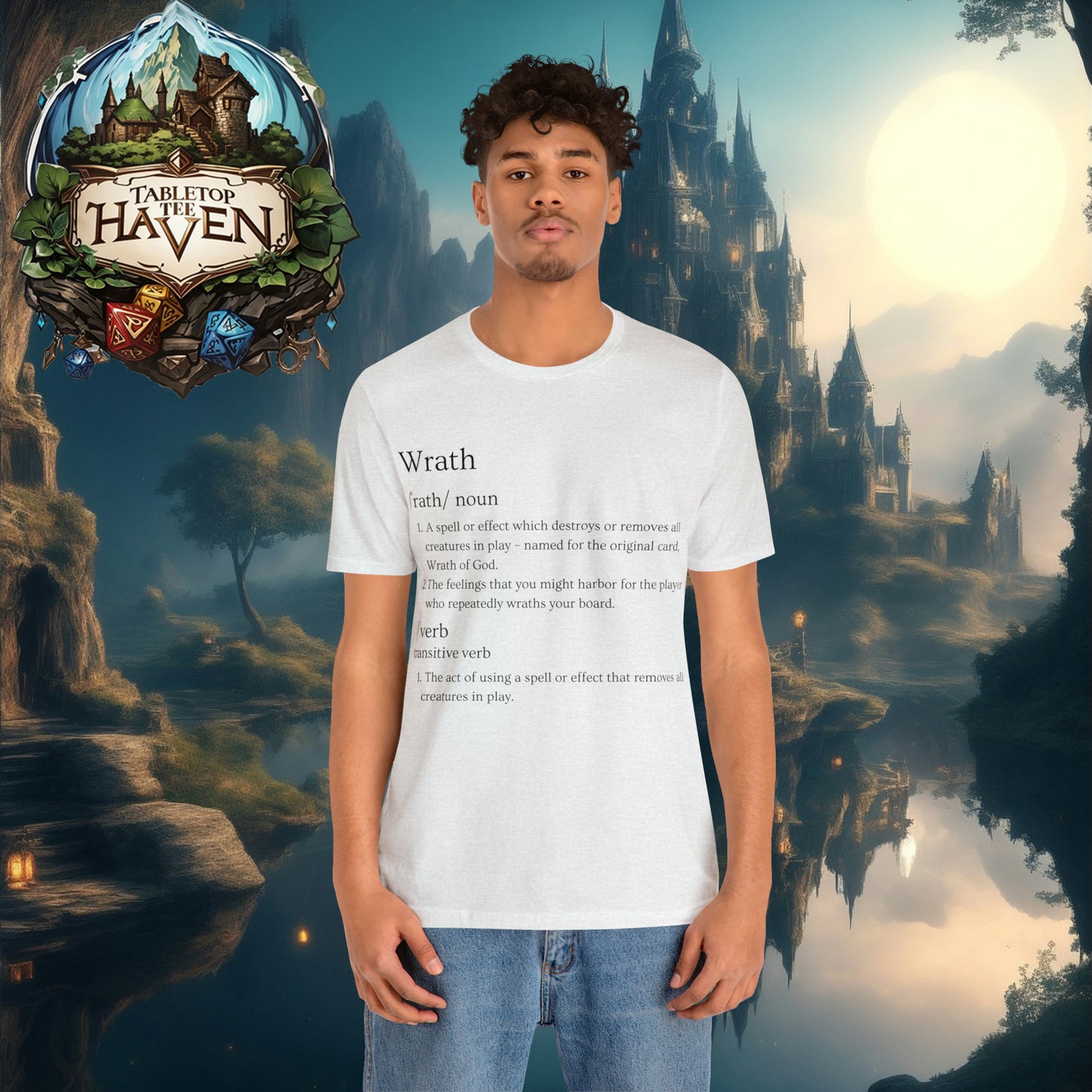 MTG Wrath Definition | Unisex Jersey Short Sleeve Tee