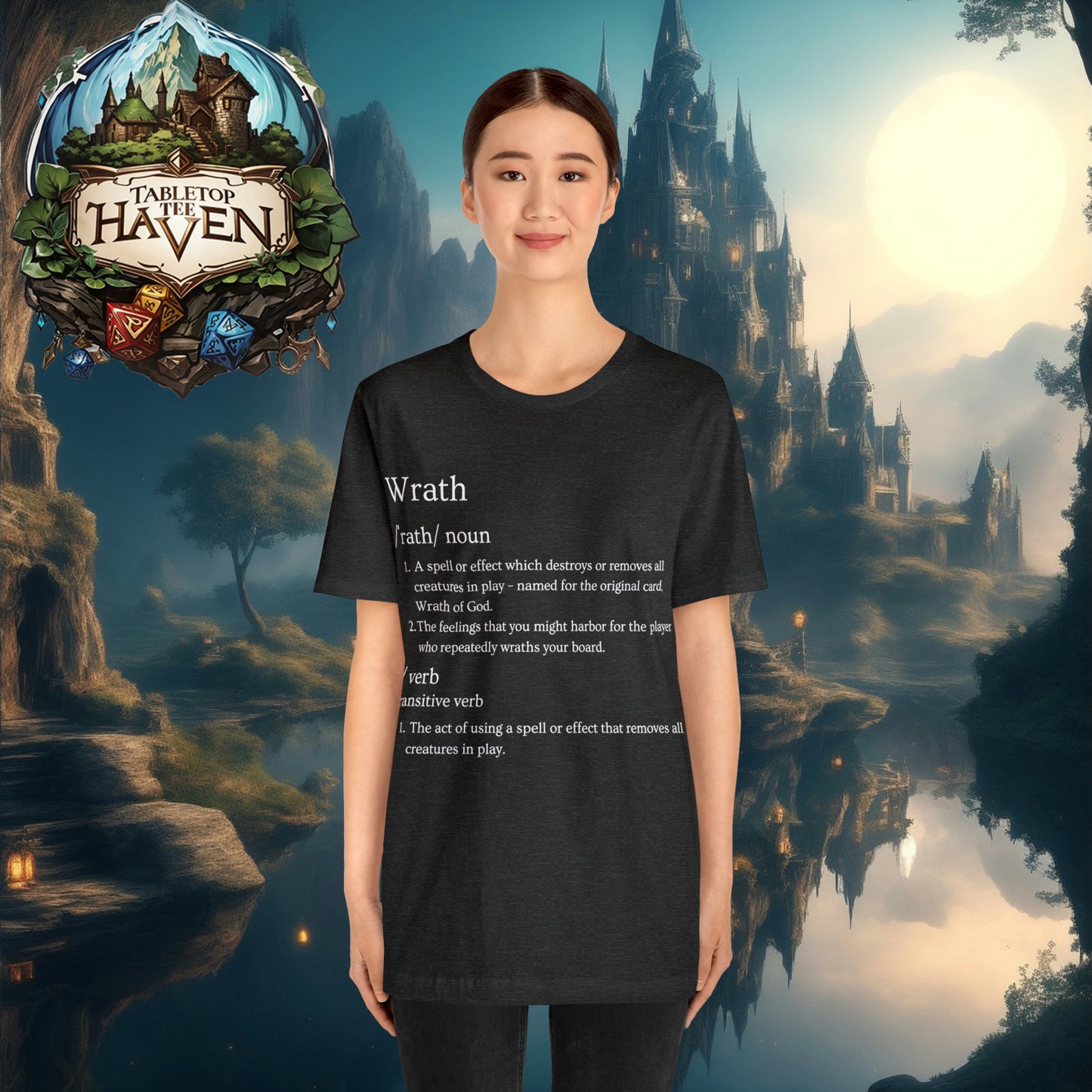 MTG Wrath Definition | Unisex Jersey Short Sleeve Tee