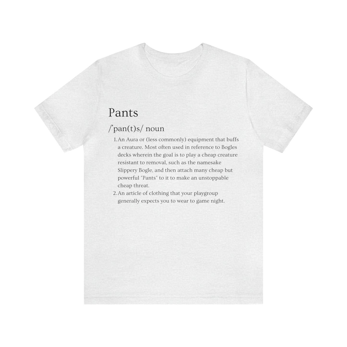 MTG Pants Definition | Unisex Jersey Short Sleeve Tee