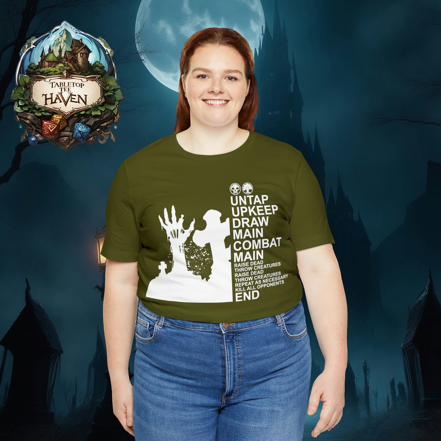 Commander Series - Jarad, Golgari Lich Lord | Unisex Jersey Short Sleeve Tee