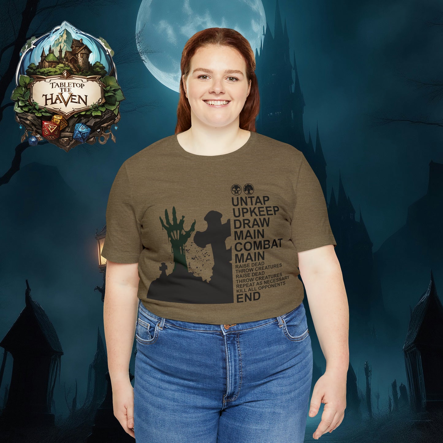Commander Series - Jarad, Golgari Lich Lord | Unisex Jersey Short Sleeve Tee
